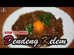 Kelem itu kata lain dari tenggelam, bunda. Resep Dendeng Kelem Kelem Fillet Recipe Youtube