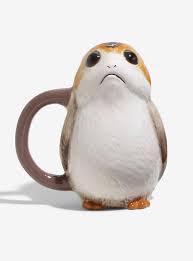 Star Wars The Last Jedi Porg Sculpted Mug Star Wars Wallpaper Star Wars Characters Star Wars Humor