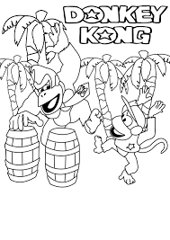 On november 7, 2020 by coloring.rocks! Donkey Kong Coloring Pages Coloring Library