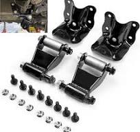 Rear Leaf Spring Hanger Bracket & Shackle Repair Kit For ...