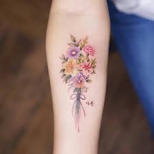 Flowers have always been a popular choice for people looking for tattoos, and there is a reason for that. Small Bouquet Of Roses Tattoo Novocom Top