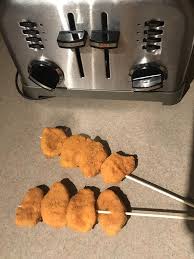I do not have a ton in common with children, but i hear they like chicken nuggets, and this is a feeling i can relate to. Defrost Frozen Items In Microwaves Finish In Toaster For Quick Crunchy Oven Taste Works Great On Nuggets And Breaded Items Lifehacks
