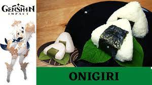 Genshin Impact Recipe #44 / Onigiri - YouTube