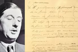 Organiser une réunion de classe. Appel Du 18 Juin Une Copie Du Manuscrit De Charles De Gaulle Visible A Verdun