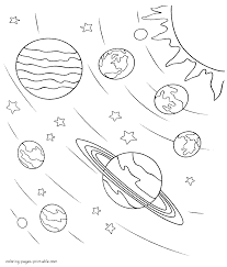 Space Coloring Pages Planet Coloring Pages Space Coloring Pages Solar System Coloring Pages