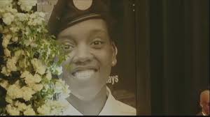 Funeral service for Sgt. Kennedy Sanders