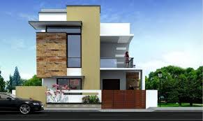 On the front side of the living room, there is a small pooja room. Front Elevation East Facing House India Joy Studio House Plans 88618