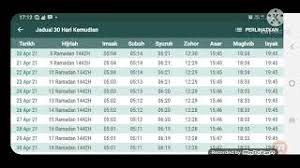Waktu doa hari ini di bintulu akan bermula pada 04:59 (matahari terbit) dan selesai di 19:45 (isyak). Jadual Waktu Imsak Iftar Dan Waktu Solat Cute766