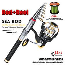 Details About 1x Telescopic Fishing Rod Reel Combo Kit Carbon Fiber Spinning Wheel Fish Tackle