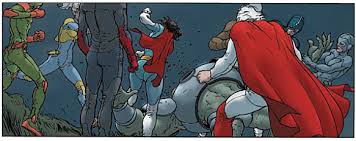 The first generation of superheroes has kept the world safe for nearly a brandon and chloe clash with their dad after the blackstar incident. Frank Quitely Mark Millar S Jupiter S Legacy Examined From Top To Bottom Review