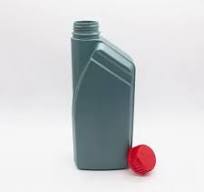 Grey and Red Plastic Screw Cap Lubricant Bottle, Capacity: 1000 ml