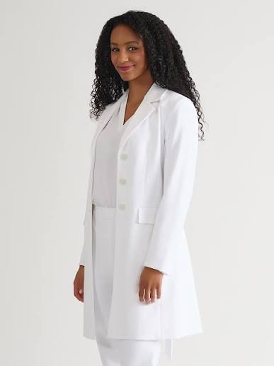 Belted Trench Coat, White