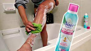 Never apply a hair removal cream to your nostrils, ears, the skin around your eyes (including your eyebrows), genitals, anus, or nipples.22 x research no, just like shaving they only remove the hair above the skin. The Secret Trick To Using Nair Hair Removal Youtube
