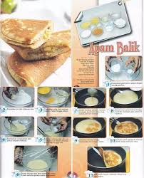 Resepi Apam Balik Telur Roti Kue