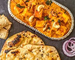 Kaju Paneer Masala Recipe with Butter Naan - SugarSpiceNice
