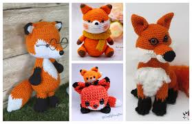 Good for beginners to toy making and for using up leftover scraps of yarn from your stash. Crochet Fox Amigurumi Free Patterns Diy Magazine