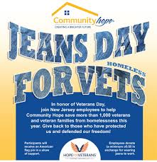 Check spelling or type a new query. Jeans Day For Homeless Veterans Community Hope