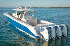 If You Had A Million Bucks Would You Buy This Custom 53 Hydrasports Boat Console Center Console Fishing Boats Offshore Fishing Boats