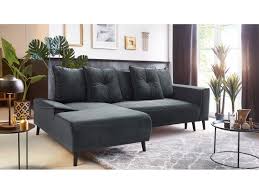 Check spelling or type a new query. Canape D Angle Convertible Pieds Noirs Hera Bobochic