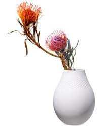 Villeroy Boch White Perle Vase No 2 White Fresh Flowers Arrangements Vase Vases Decor