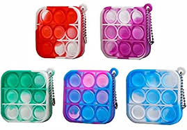 Huge xxl super large 300 pop popper bubble pop it fidget toy autism adhd relief toy for kids and adults. Amazon Com Simple Fidget Toy Pop Fidget Toy Mini Stress Relief Hand Toys Keychain Toy Push Pop Bubble Wrap Pop Anxiety Stress Reliever Office Desk Toy For Kids Adults Square 5pcs Toys