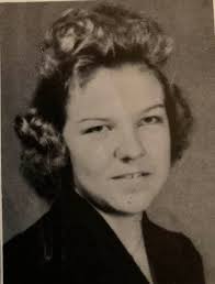 Dorothy Smithier, sister to Marilyn, Carolyn,and older siblings. Class of  1957 She was Salutatorian and Secretary/Treasurer
