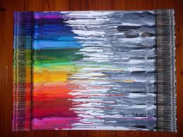 Black And White Vs Colored Popular Items For Melting Crayons On Etsy Crayon Art Melted Crayon Crafts Melting Crayons