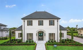 French architecture is a unique style that offers a lot of charm with its distinctive. Beautiful Two Story French Country Style House Plan 7524