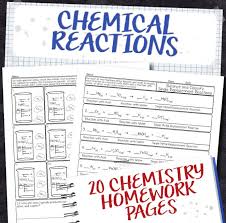 Types of chemical reaction worksheet.doc. Chemistry Unit 8 Chemical Reactions Homework Pages Store Science And Math With Mrs Lau