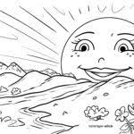 Ausmalbilder Sonne Kostenlos Herunterladen Drucken Und Ausmalen