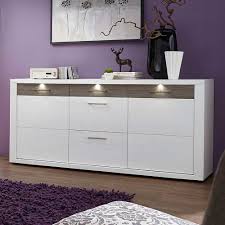 Design Sideboard Mit Led Beleuchtung Weiss Taupe Jetzt Bestellen Unter Https Moebel Ladendirekt De Wohnzi Wohnzimmerschranke Wohnzimmer Kommode Kuchenkommode