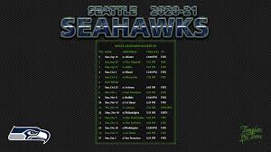 Unlike the rams and 49ers, the seahawks didn't go out of their way to make a splash this offseason (much to the quiet chagrin of wilson. 2020 2021 Seattle Seahawks Wallpaper Schedule