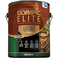 Lifetime warranty on the clubhouse product line. Olympic Stain Elite Deck Stain Natural 1 Gallon Buy Online In Qatar At Qatar Desertcart Com Productid 219966714
