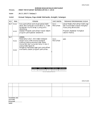 Kajian kepuasan pelanggan pengunjung portal selangor. Pk07 3 Borang Maklum Balas Minit 1 2018 Bm
