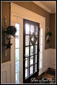 Add Extra Molding Over The Front Door So Pretty Home Remodeling Home Home Decor