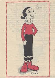 70s Olive Oyl Fabric Doll With Removable Clothes Mail Order Fabric Dolls Doll Sewing Patterns Craft Patterns