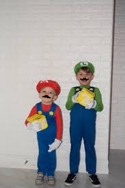 Mario And Luigi Halloween Costumes Mario And Luigi Halloween Costume Halloween Costumes For Kids Family Halloween Costumes