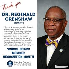 Thank you, Dr. Reginald Crenshaw, for your years of service and your  diligence to ensure all students have an opportunity to succeed. Onward and  upward! #oncealeopardalwaysaleopard 💜💪🏾