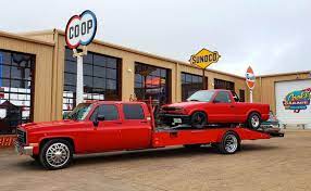 This 2006 chevrolet silverado lt crew cab dually 4x4 ramp truck is a terrific toy hauler. Ramp Trucks New And Old Facebook