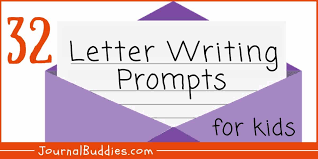 Printable friendly letter template with prompts. Letter Writing Topics Prompts And Ideas Journalbuddies Com