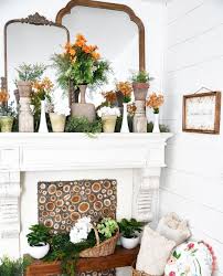 Decor Steals Home Decor Deals On Instagram Who Is Ready For A Show Stopper Our Hugeee Wooden Mantle Shelf Is In 2020 Wooden Mantle Spring Decor Diy Spring Decor