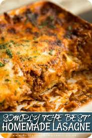 The Best Homemade Lasagne Lasagne Recipes Recipes Homemade Lasagna