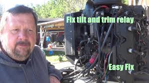 Yamaha wiring diagram scanlift sl 185 questions & answers. Evinrude 225 Hp Tilt And Trim Relay Fix Youtube