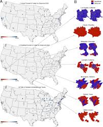 Drawing on data from the 2010 u.s. Fig 3 Using Deep Learning And Google Street View To Estimate The Demographic Makeup Of Neighborhoods Across The United States Pnas