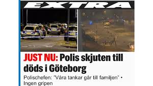 Vi direktrapporterar med anledning av dödsskjutningen av en polis i göteborg under natten. Geoitggrecqqlm