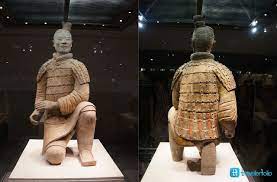 Jeden tag werden tausende neue, hochwertige bilder hinzugefügt. Kneeling Terra Cotta Soldier Qin Dynasty Buddha Statue Statue Terracotta