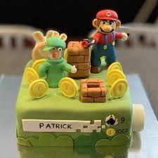 Mario V Rabbids Kingdom Battle Cake Rabbit Cake Cake Kids Birthday Party
