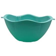 Large Bright And Colorful Wavy Plastic Bowls Plastic Bowls Bowl Decorative Bowls