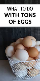 Two breakfasts for one week gets rid of 6. 10 Favorite Ways To Use Extra Eggs Eggs Chickens Backyard Raising Rabbits For Meat