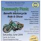 Community Picnic & Benefit Motorcycle Ride & Show